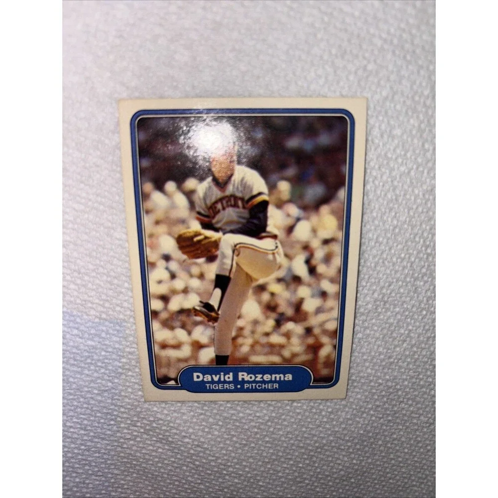Detroit Tigers Card Lot + Whitaker + Morris + Parrish – 10 Cards
